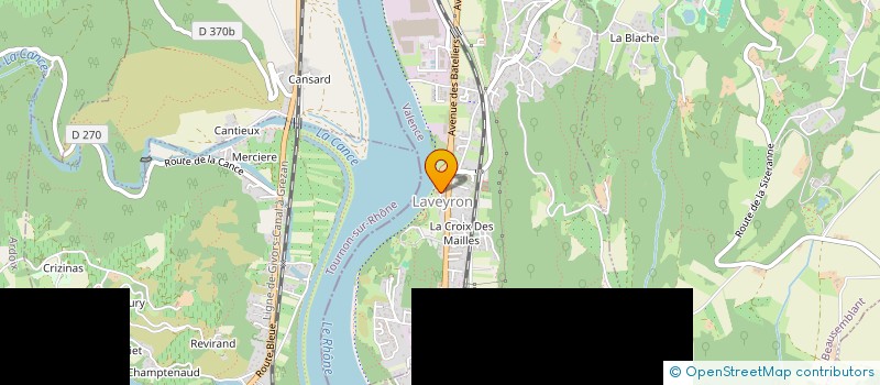 localisation de l'entreprise MONSIEUR LOIC COSTET  LAVEYRON