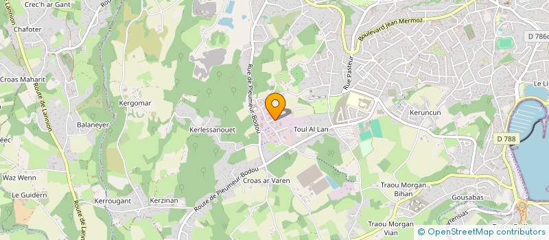 localisation de l'entreprise MONSIEUR LOIC COTTE à PERROS-GUIREC