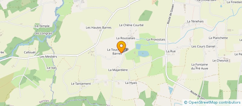localisation de l'entreprise MONSIEUR LOIC COTTO à BREAL-SOUS-MONTFORT