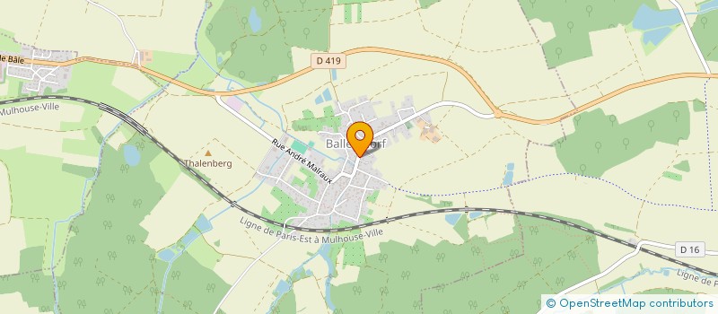 localisation de l'entreprise MONSIEUR LOIC COUDERT  STEINBACH