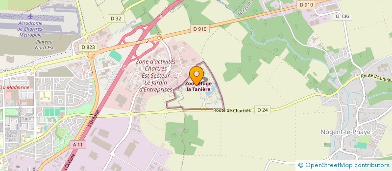 localisation de l'entreprise MONSIEUR LOIC COUDIERE à NOGENT-LE-PHAYE