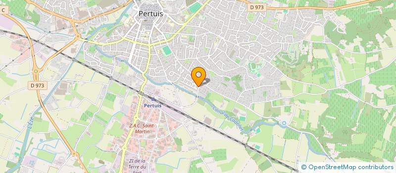 localisation de l'entreprise MONSIEUR LOIC COUILLAUD  PERTUIS