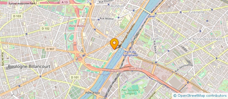 localisation de l'entreprise MONSIEUR LOIC COUPPEY  PARIS