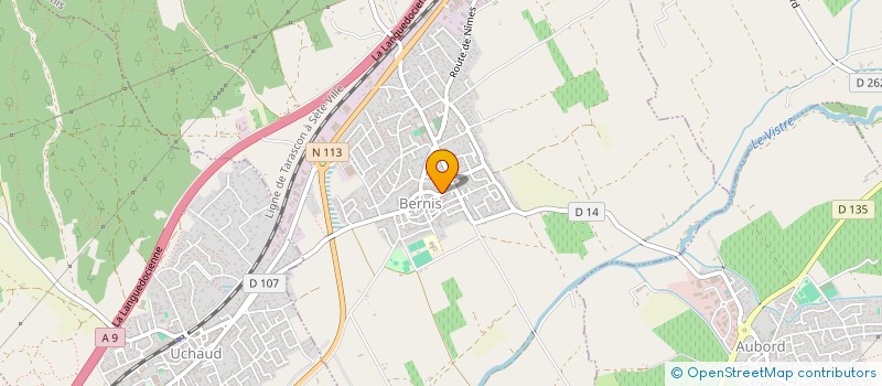 localisation de l'entreprise MONSIEUR LOIC COURERO  BERNIS