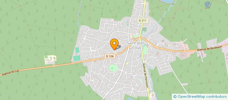 localisation de l'entreprise MONSIEUR LOIC COURPRON  SAINT-JEAN-D'ILLAC