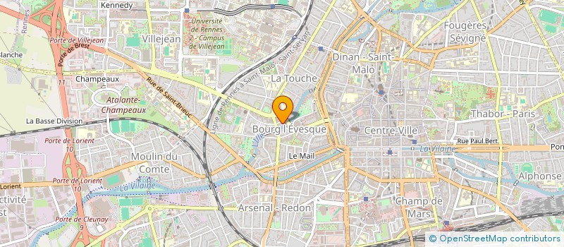 localisation de l'entreprise MONSIEUR LOIC CREFF  RENNES