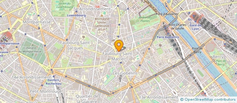 localisation de l'entreprise MONSIEUR LOIC CRESSOT  PARIS