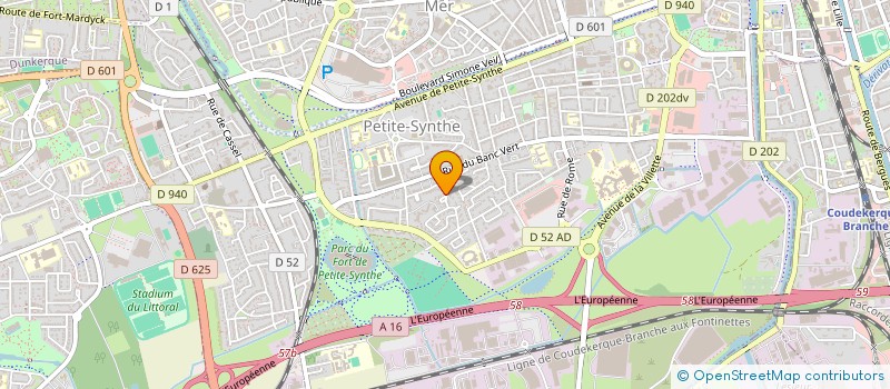 localisation de l'entreprise MONSIEUR LOIC CRETON à DUNKERQUE