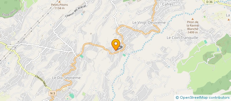localisation de l'entreprise MONSIEUR LOIC D'EURVEILHER à LE TAMPON