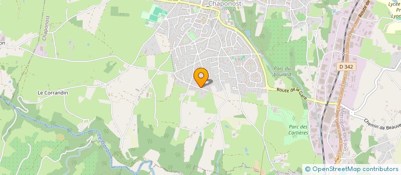 localisation de l'entreprise MONSIEUR LOIC DAMON  CHAPONOST