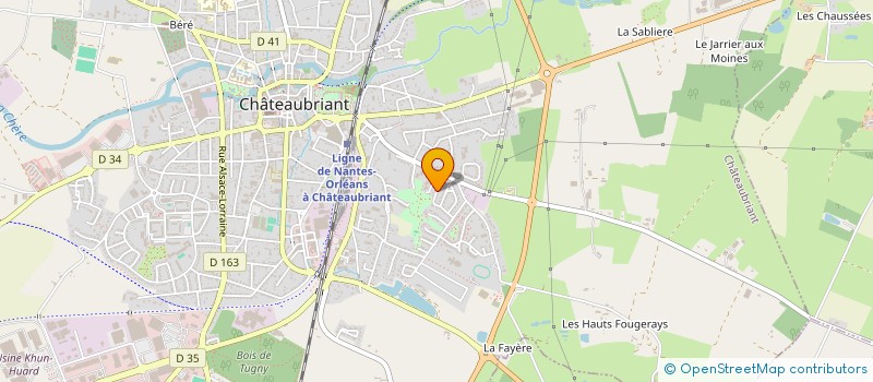 localisation de l'entreprise MONSIEUR LOIC DAUVE  LOUISFERT