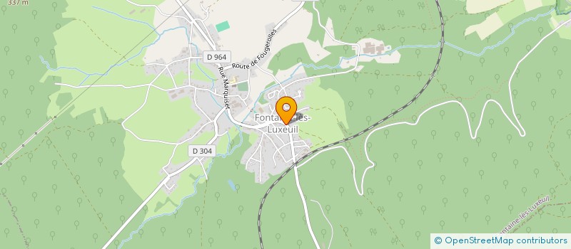 localisation de l'entreprise MONSIEUR LOIC DAVAL  FONTAINE-LES-LUXEUIL