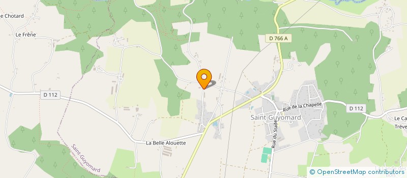 localisation de l'entreprise MONSIEUR LOIC DAVID  SAINT-GUYOMARD
