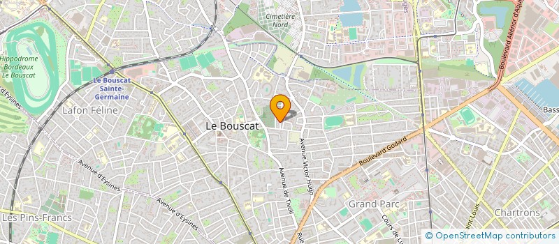 localisation de l'entreprise MONSIEUR LOIC DE LA CROIX  LE BOUSCAT