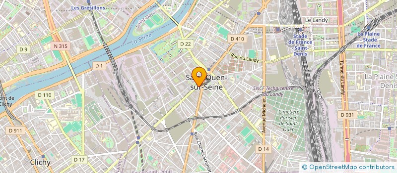 localisation de l'entreprise MONSIEUR LOIC DE MARCE à SAINT-OUEN-SUR-SEINE