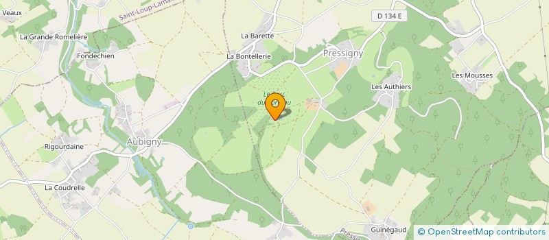 localisation de l'entreprise MONSIEUR LOIC DE TALHOUET-ROY à PRESSIGNY