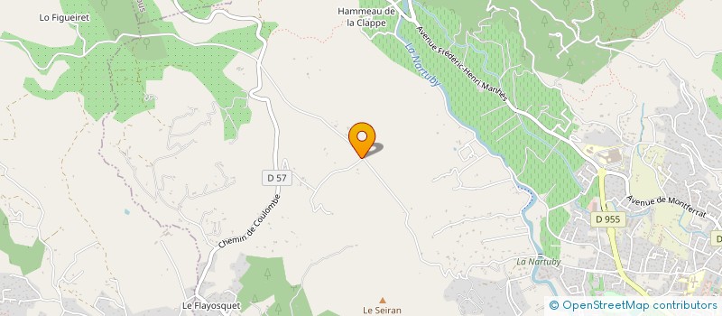 localisation de l'entreprise MONSIEUR LOIC DEBRIL  DRAGUIGNAN