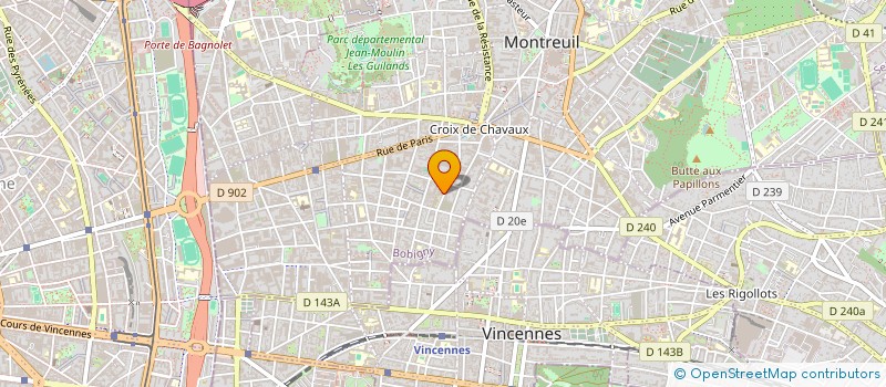 localisation de l'entreprise MONSIEUR LOIC DECONCHE à MONTREUIL