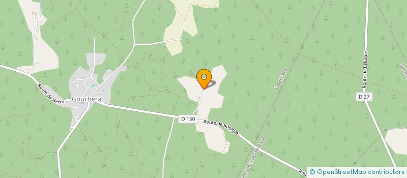 localisation de l'entreprise MONSIEUR LOIC DEGERT  GOURBERA