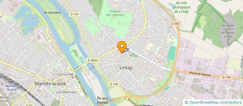 localisation de l'entreprise MONSIEUR LOIC DELABROUSSE  GARGENVILLE