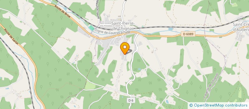 localisation de l'entreprise MONSIEUR LOIC DELACHAT  SAINT-PIERRE-DE-CHIGNAC