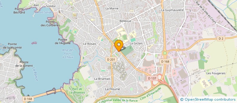 localisation de l'entreprise MONSIEUR LOIC DELALANDE  SAINT-MALO