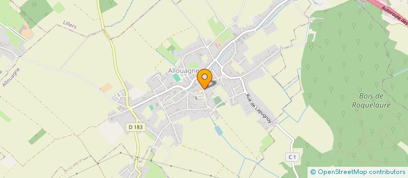 localisation de l'entreprise MONSIEUR LOIC DELASSUS à ALLOUAGNE