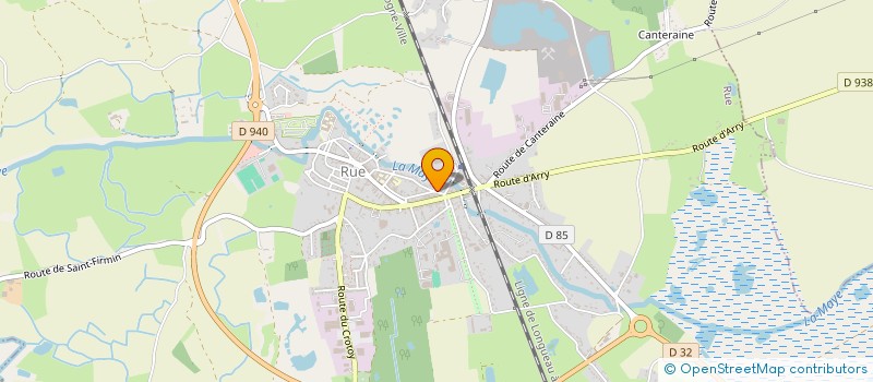 localisation de l'entreprise MONSIEUR LOIC DELATTRE  RUE