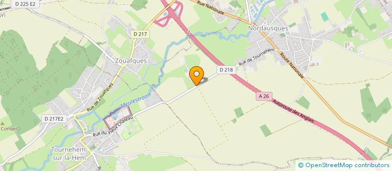 localisation de l'entreprise MONSIEUR LOIC DELBENDE  NORDAUSQUES