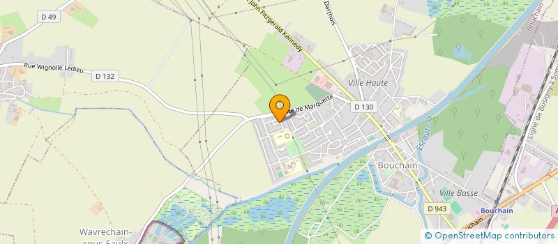 localisation de l'entreprise MONSIEUR LOIC DELMAIRE à BOUCHAIN