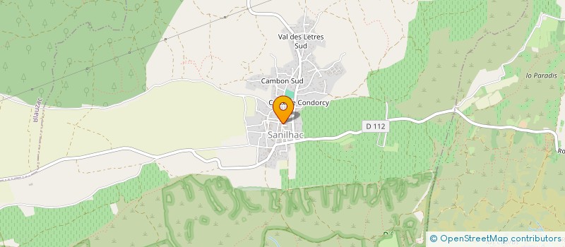 localisation de l'entreprise MONSIEUR LOIC DELOLY  SANILHAC-SAGRIES