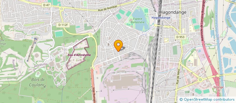 localisation de l'entreprise MONSIEUR LOIC DEMEY  HAGONDANGE