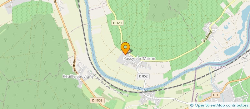 localisation de l'entreprise MONSIEUR LOIC DEMOULIN à PASSY-SUR-MARNE