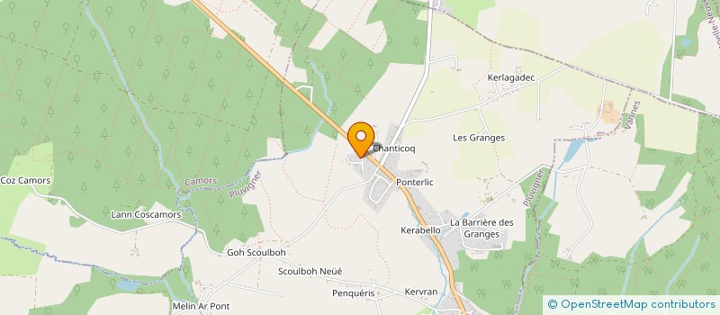 localisation de l'entreprise MONSIEUR LOIC DENIEL  PLUVIGNER