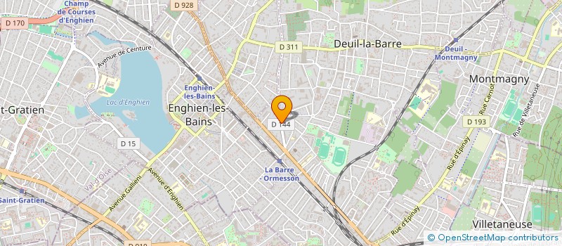 localisation de l'entreprise MONSIEUR LOIC DEPARFOURU à DEUIL-LA-BARRE