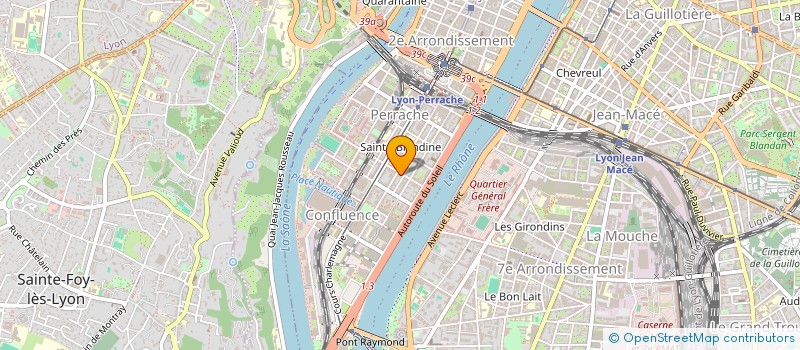 localisation de l'entreprise MONSIEUR LOIC DERVISSOLGOU  LYON