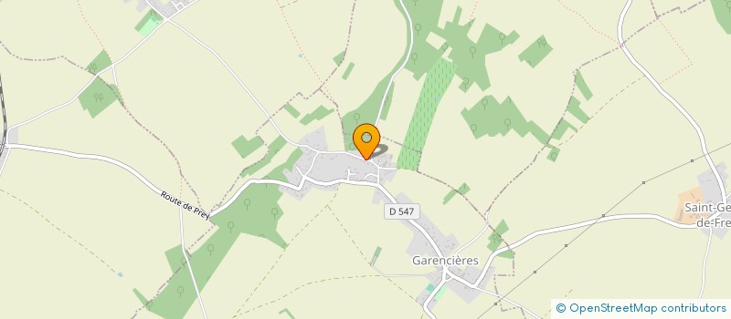 localisation de l'entreprise MONSIEUR LOIC DESOUBRY  LA BARONNIE