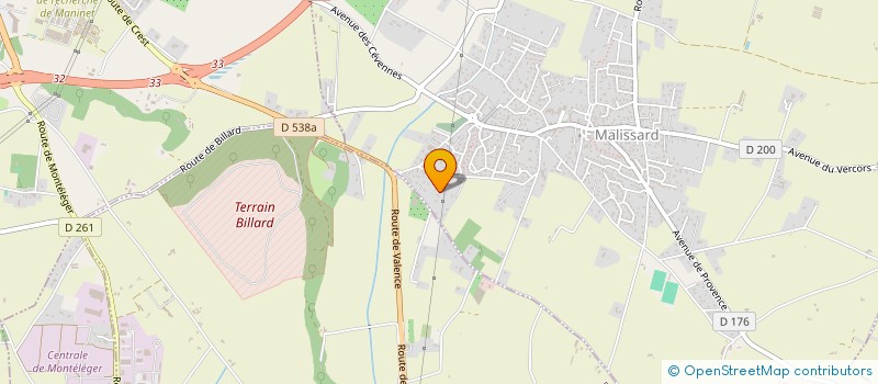 localisation de l'entreprise MONSIEUR LOIC DESSEMOND  MALISSARD