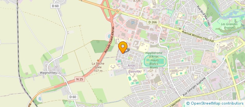 localisation de l'entreprise MONSIEUR LOIC DEUSY à ARRAS