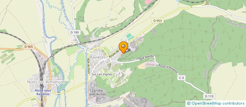 localisation de l'entreprise MONSIEUR LOIC DEVERCHERE  RAVIERES