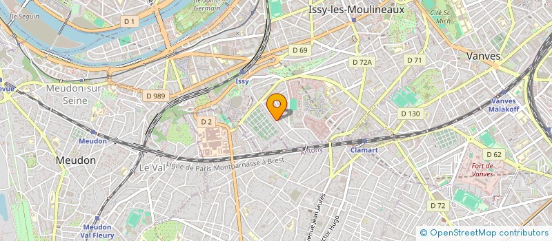 localisation de l'entreprise MONSIEUR LOIC DEVILLERS à ISSY-LES-MOULINEAUX
