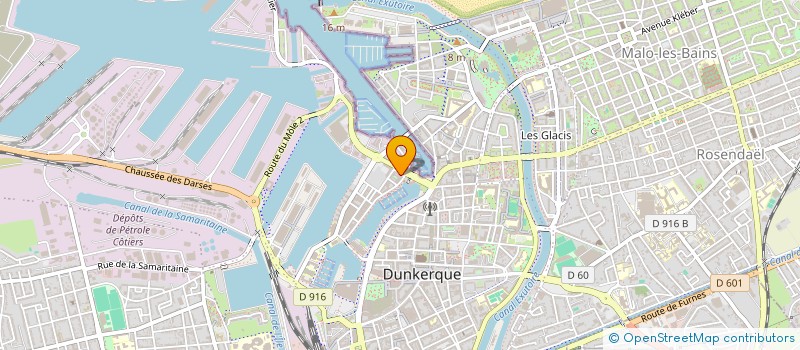 localisation de l'entreprise MONSIEUR LOIC DEWET à DUNKERQUE