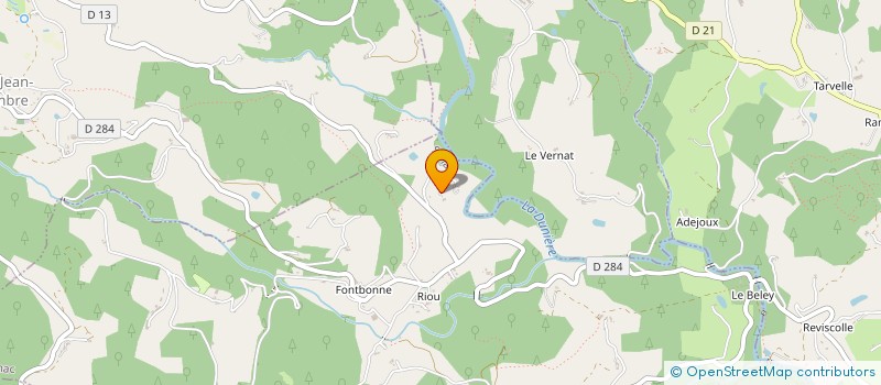 localisation de l'entreprise MONSIEUR LOIC DIEDRICHS  SILHAC