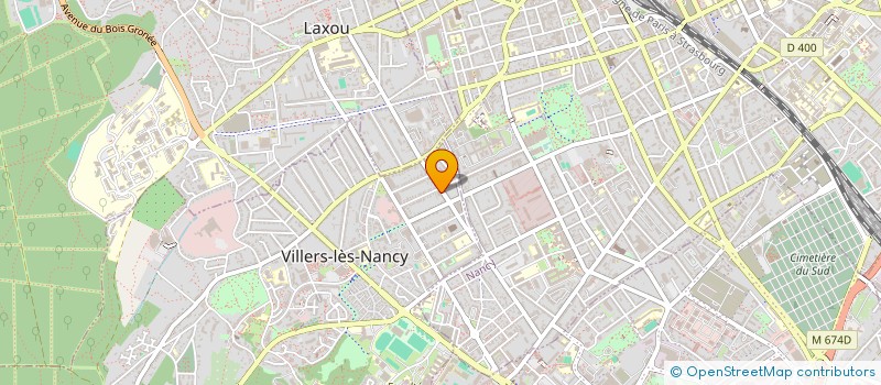 localisation de l'entreprise MONSIEUR LOIC DIEUDONNE à VILLERS-LES-NANCY