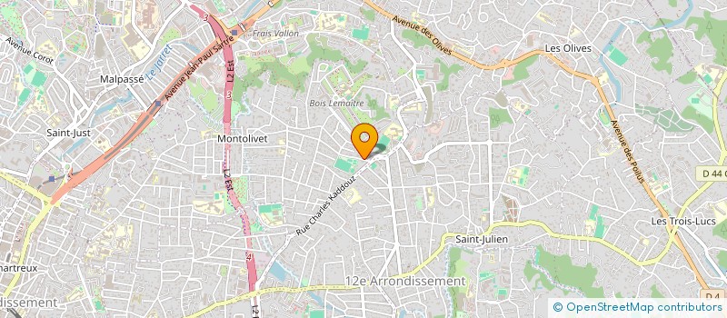 localisation de l'entreprise MONSIEUR LOIC DISCEPOLI  MARSEILLE