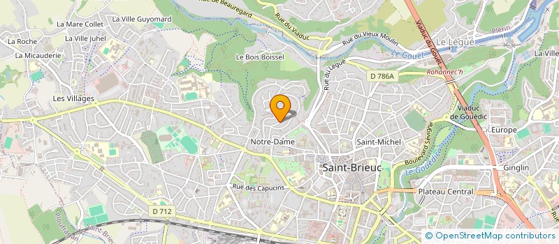 localisation de l'entreprise MONSIEUR LOIC DOMALAIN à SAINT-BRIEUC