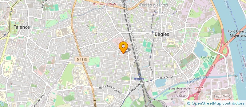 localisation de l'entreprise MONSIEUR LOIC DOS SANTOS à BEGLES