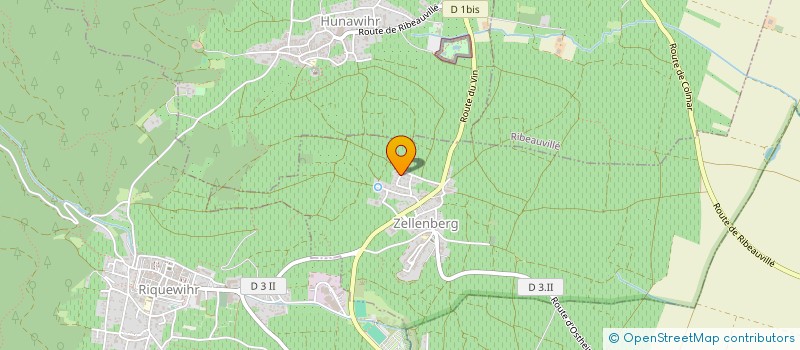 localisation de l'entreprise MONSIEUR LOIC DOSCH  ZELLENBERG