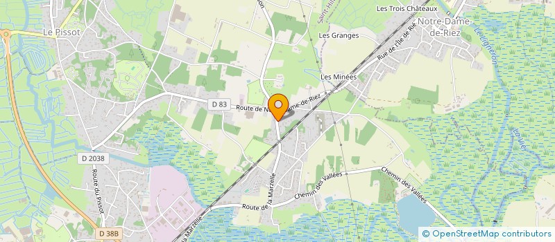 localisation de l'entreprise MONSIEUR LOIC DOUCET à SAINT-HILAIRE-DE-RIEZ