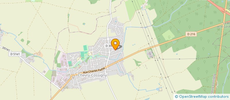 localisation de l'entreprise MONSIEUR LOIC DOUCHET  CHEVRY-COSSIGNY